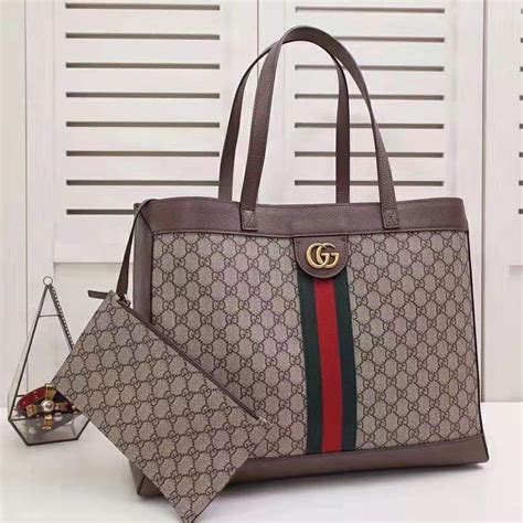 gucci personalized tote|Gucci unisex tote.